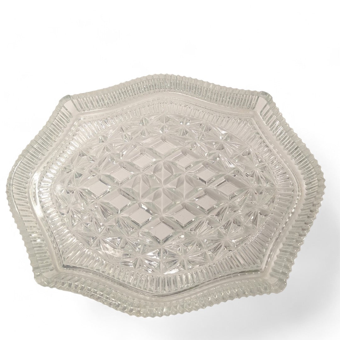 Top image of Cristal d'Arques tray