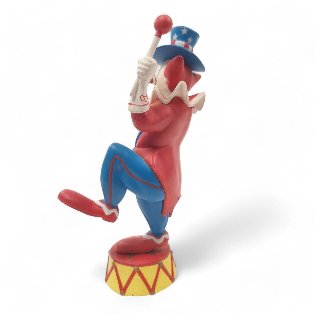 Side image of Bozo The Clown Figurine