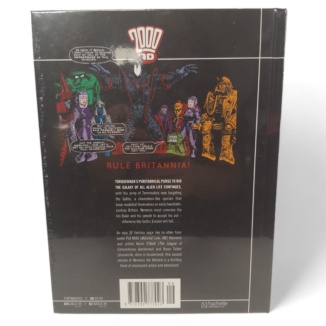 Back view of 2000AD Issue 9