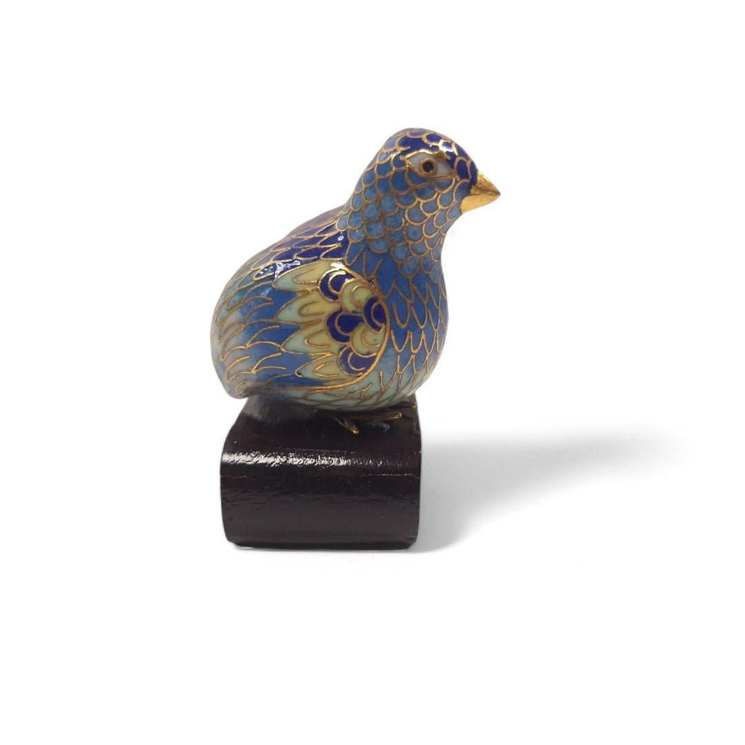 Side image of Cloisonné Bird Ornaments