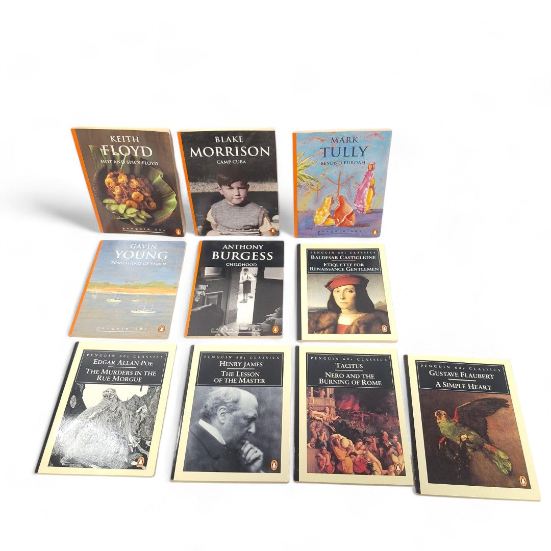 Front image of Penguin 60s Classics Paperback Books Bundle