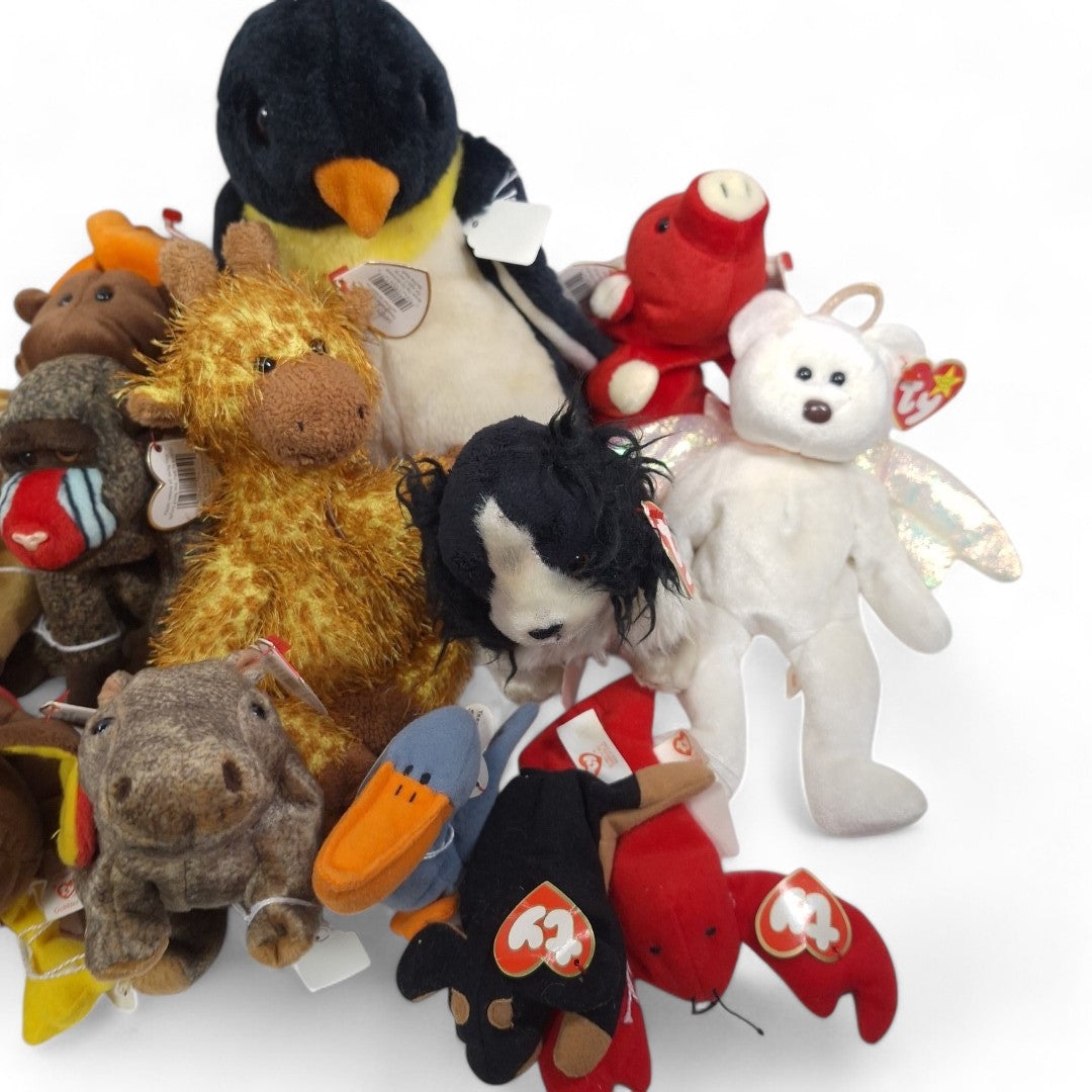 Close up image of TY Beanie Babies Bundle