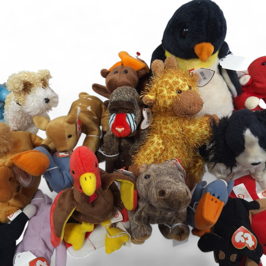 Close up image of TY Beanie Babies Bundle