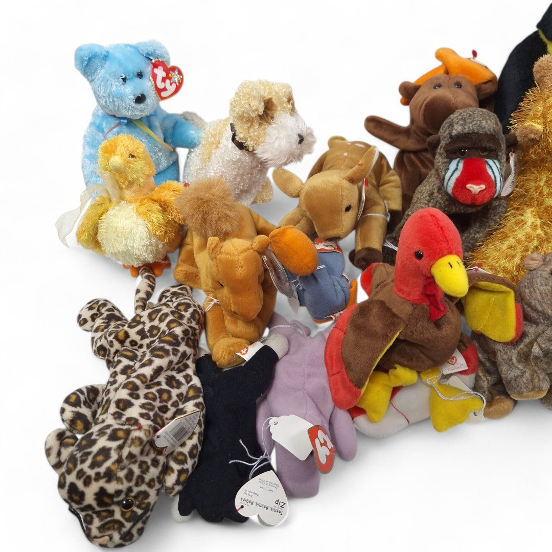 Close up image of TY Beanie Babies Bundle