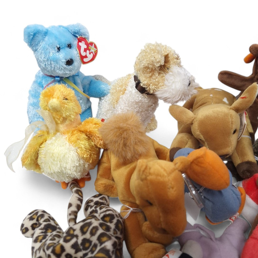 Close up image of TY Beanie Babies Bundle