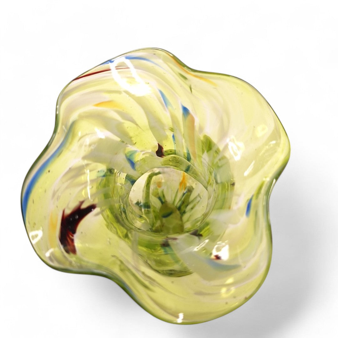 Top image of Front image of Green Vase