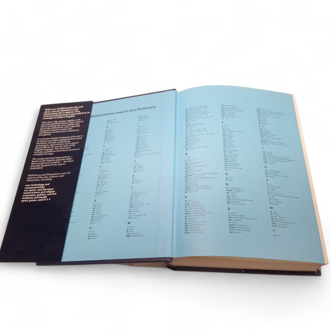 Interior image of Longman New Universal Dictionary