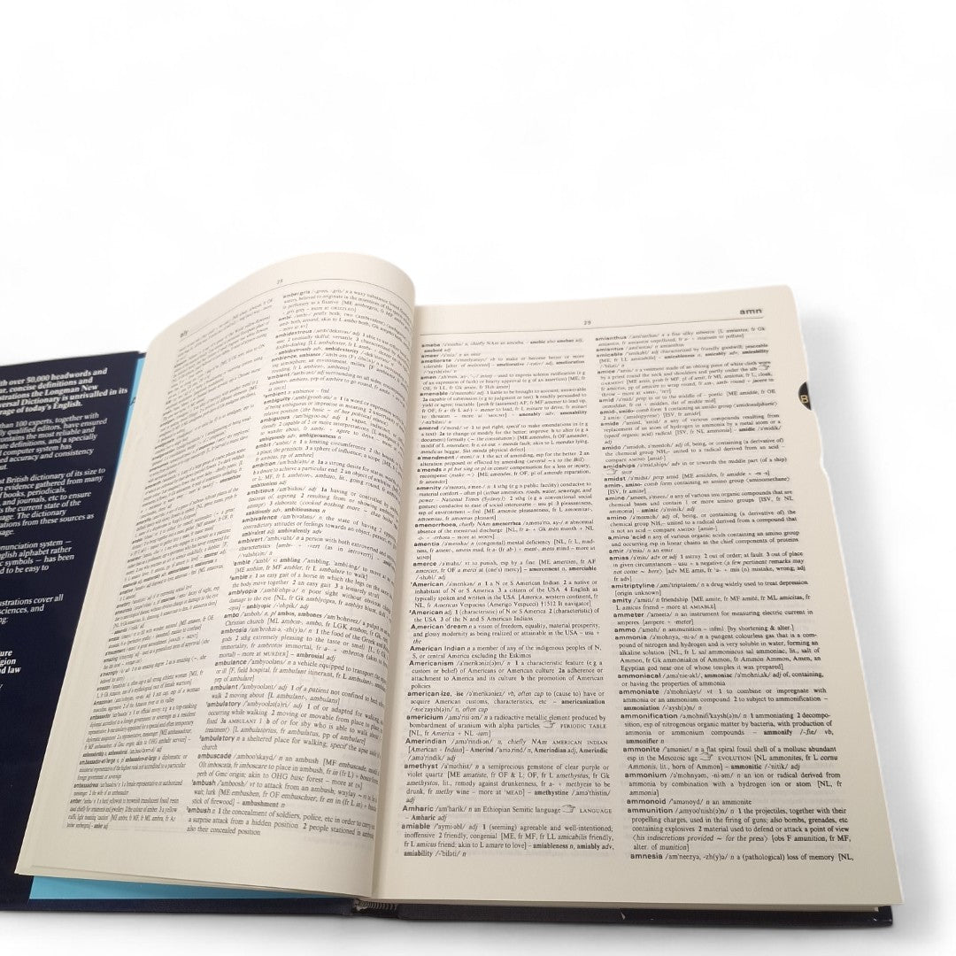 Interior image of Longman New Universal Dictionary