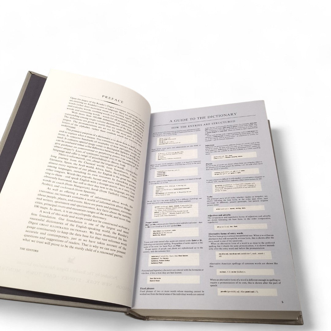 Interior image of Reader's Digest Universal Dictionary