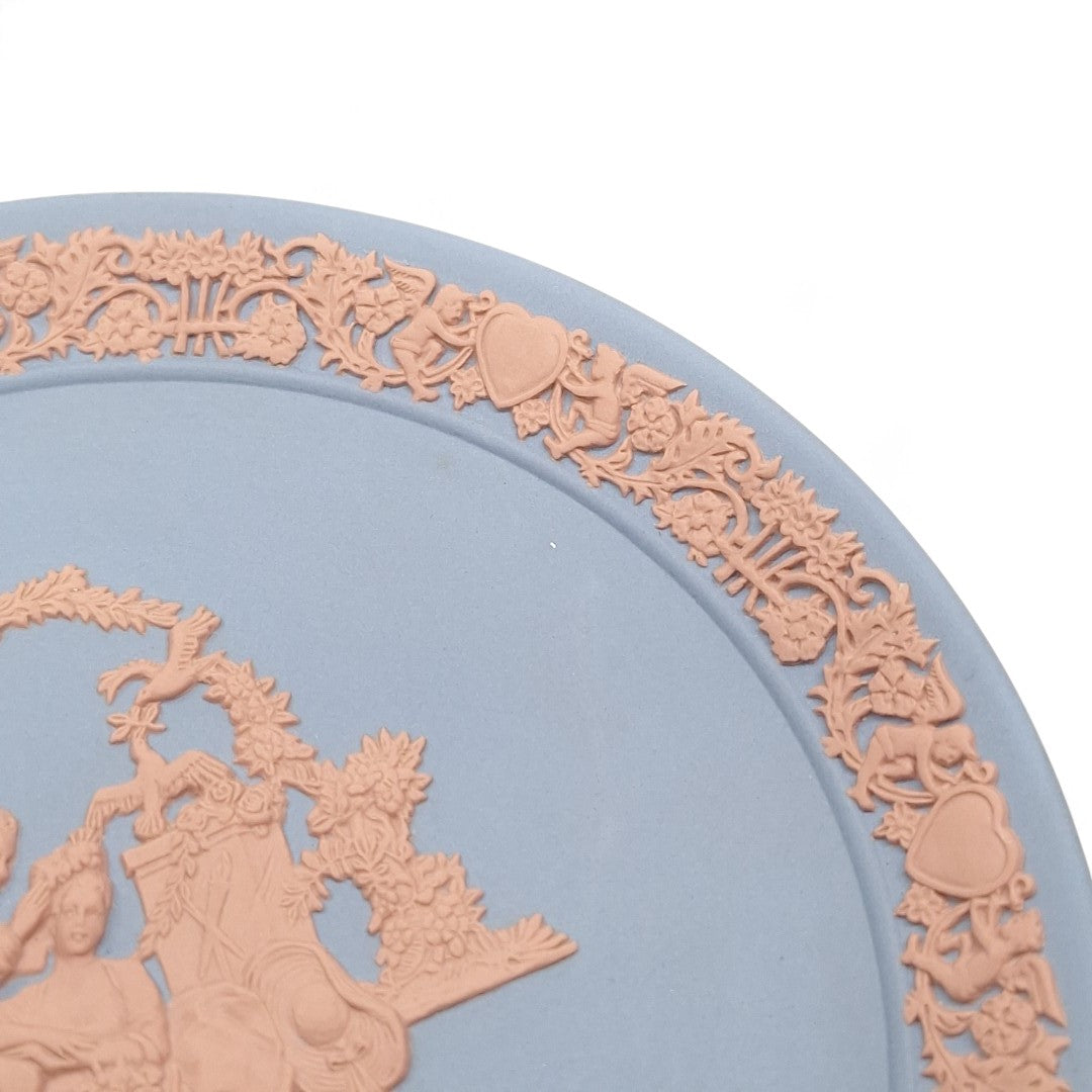 Close up image of Wedgwood Valentine's Day Plate