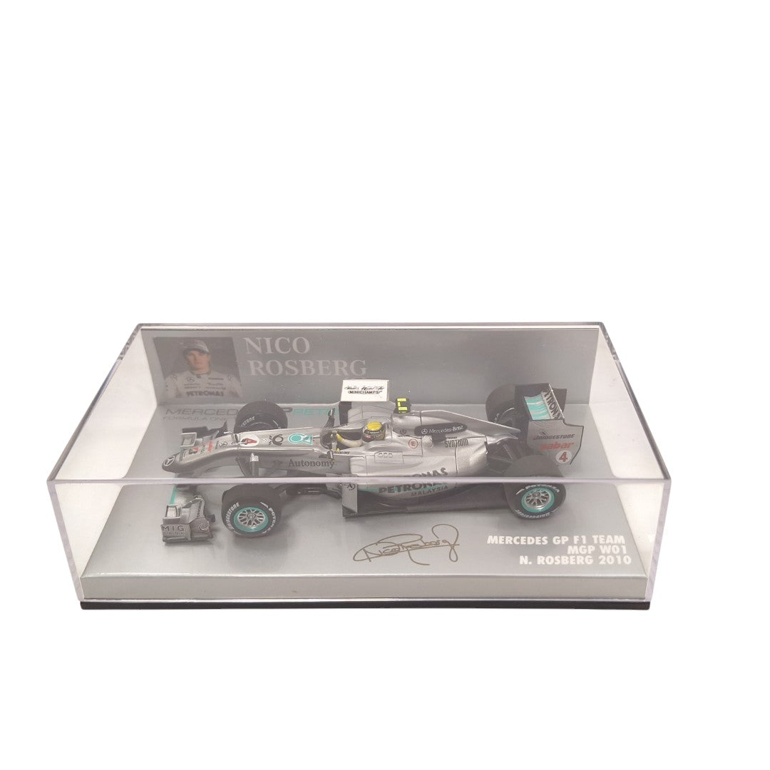 Front image of Minichamps N. Rosberg Model