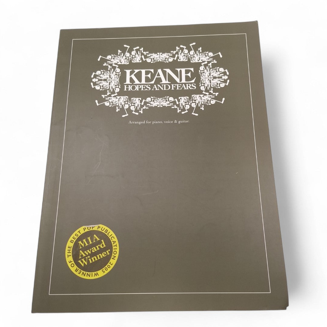 Front image of Keane Hopes & Fears Sheet Music Book