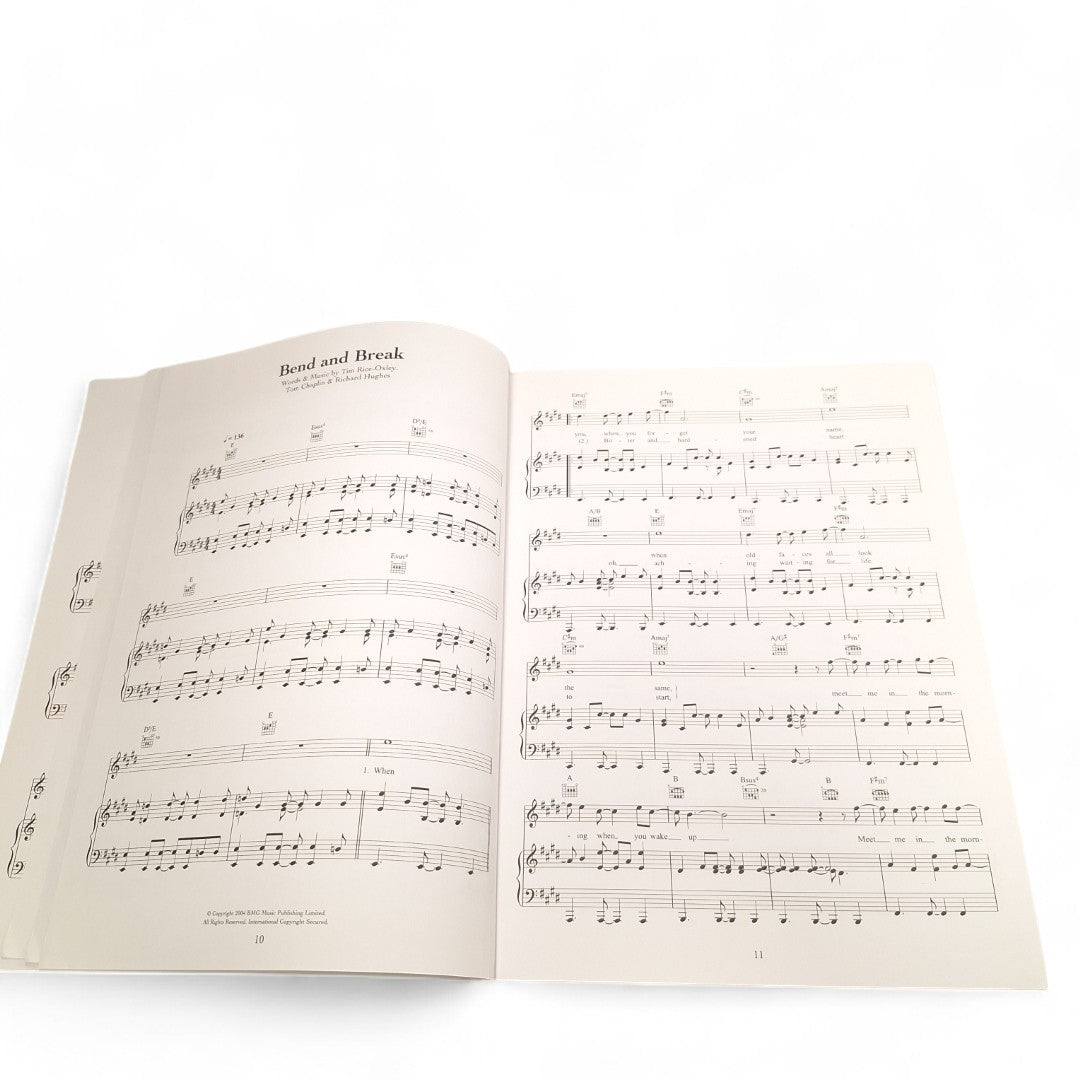 Interior image of Keane Hopes & Fears Sheet Music Book