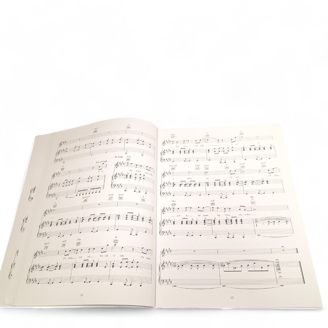 Interior image of Keane Hopes & Fears Sheet Music Book