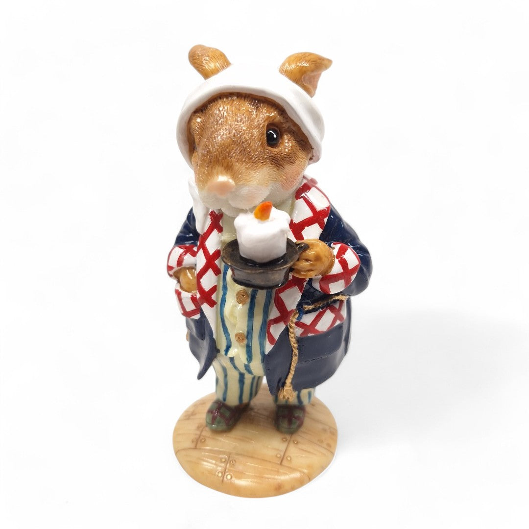 Close up image of Russell Rabbit figurine