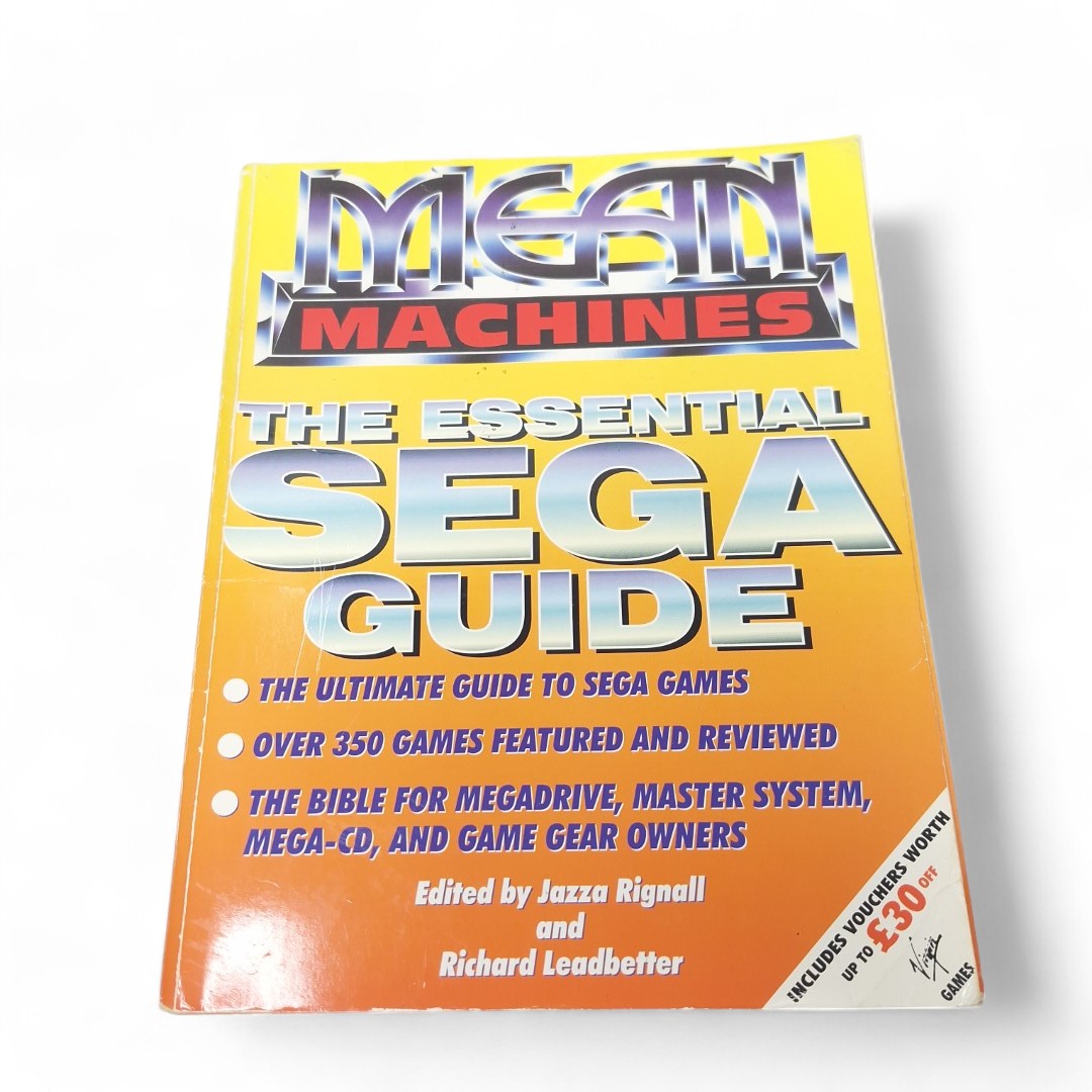 Front image of Mean Machines The Essential Sega Guide