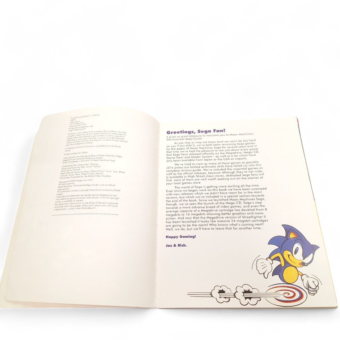 Interior image of Mean Machines The Essential Sega Guide