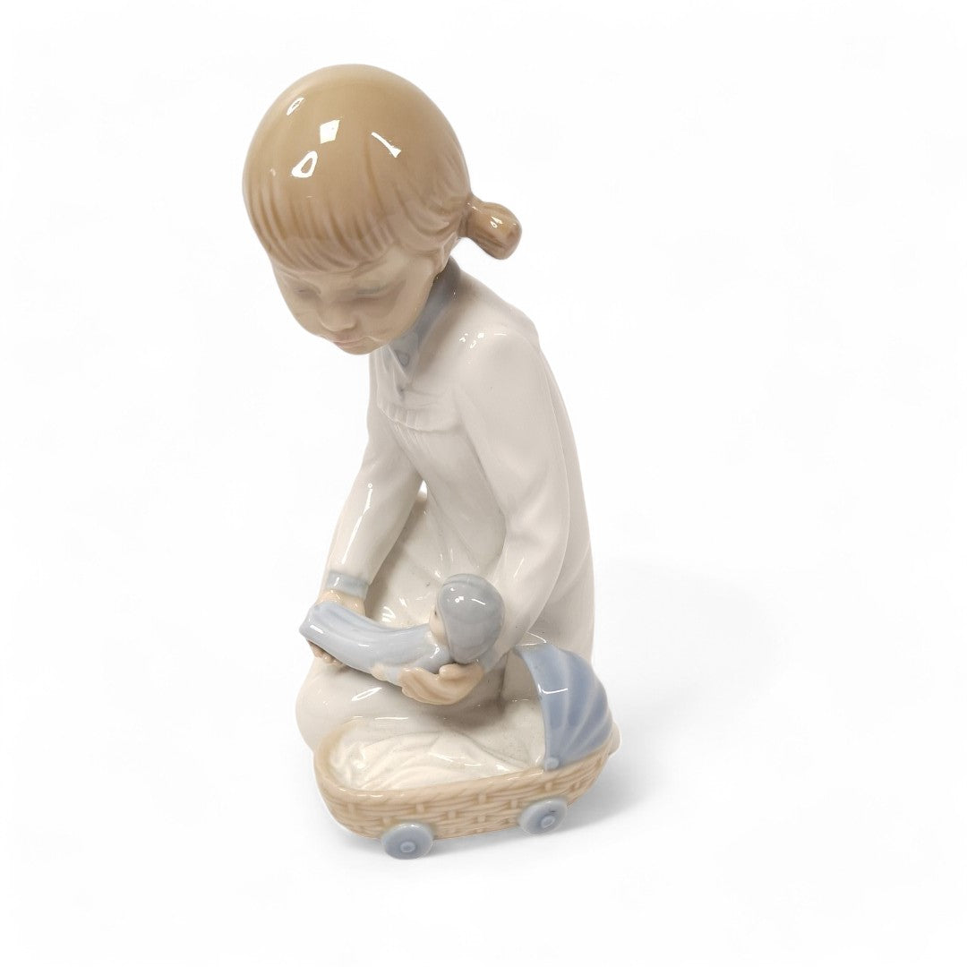 Side image of Lladro Nao figurine