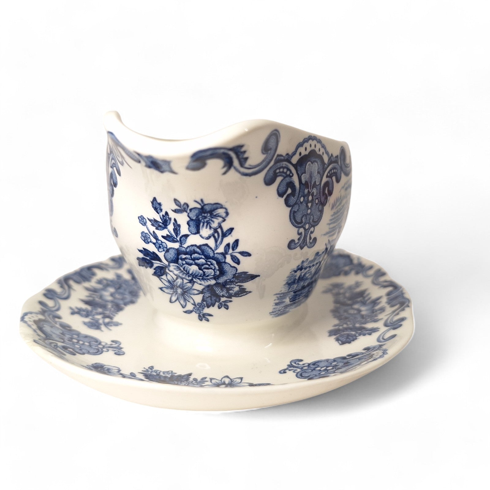 Side image of Wedgwood Gravy Boat