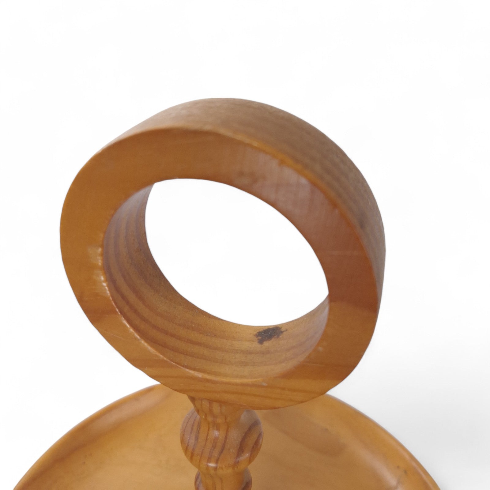 Close up image of Wooden Tiered Cake Stand