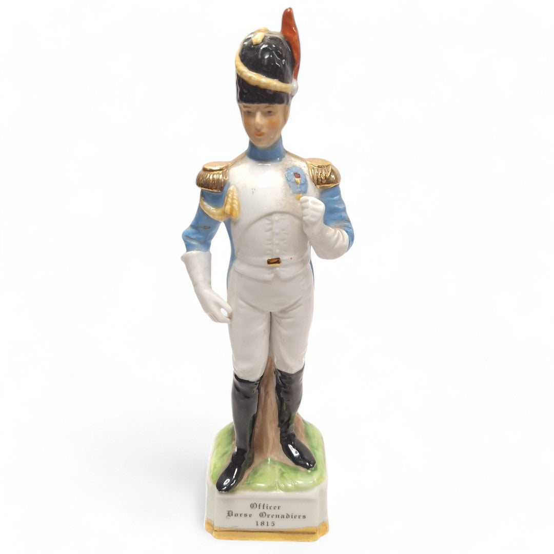 Front image of Alfretto Pocelain Officer Figurine