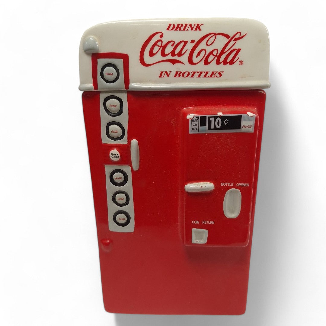 Front image of Coca Cola Cookie Jar