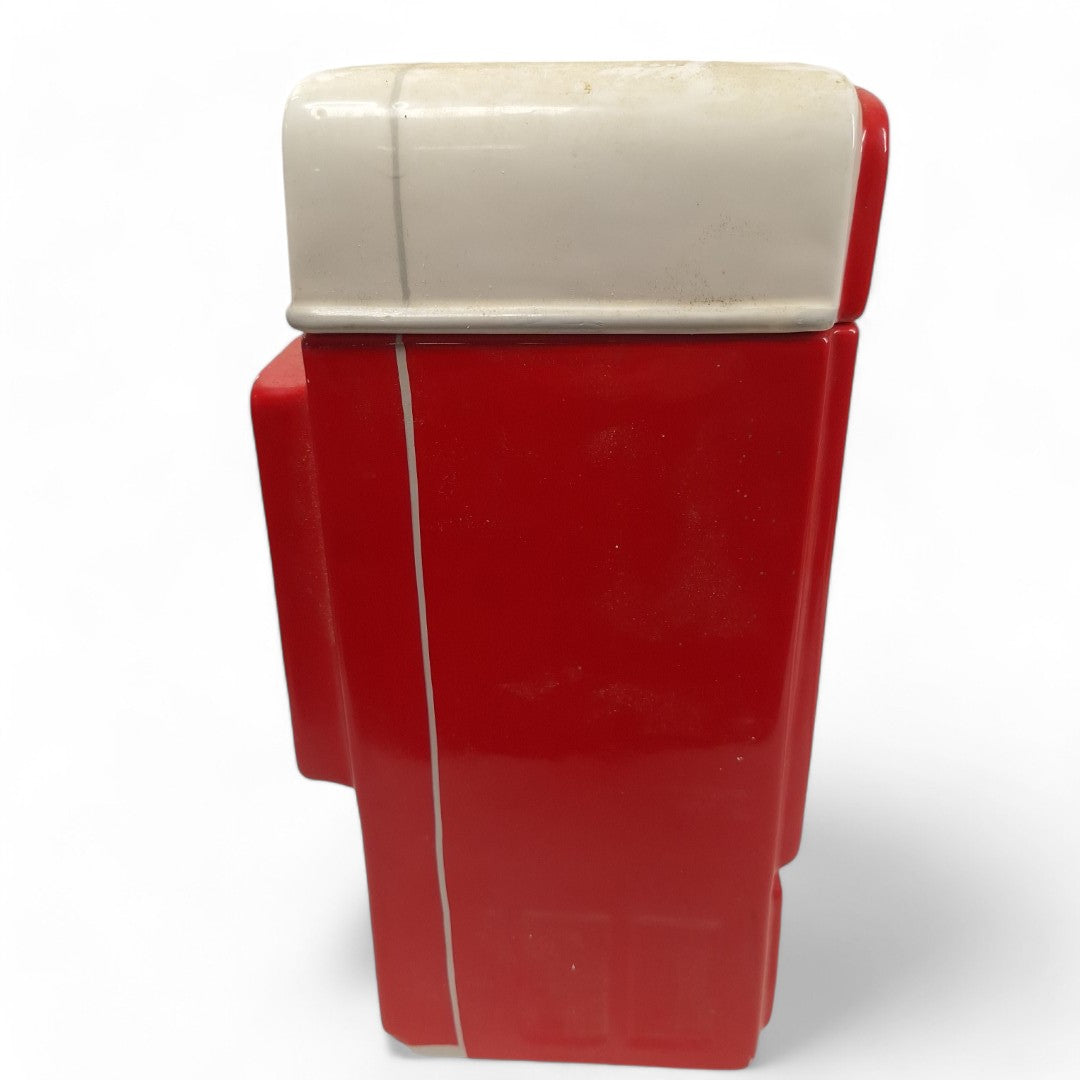 Side image of Coca Cola Cookie Jar