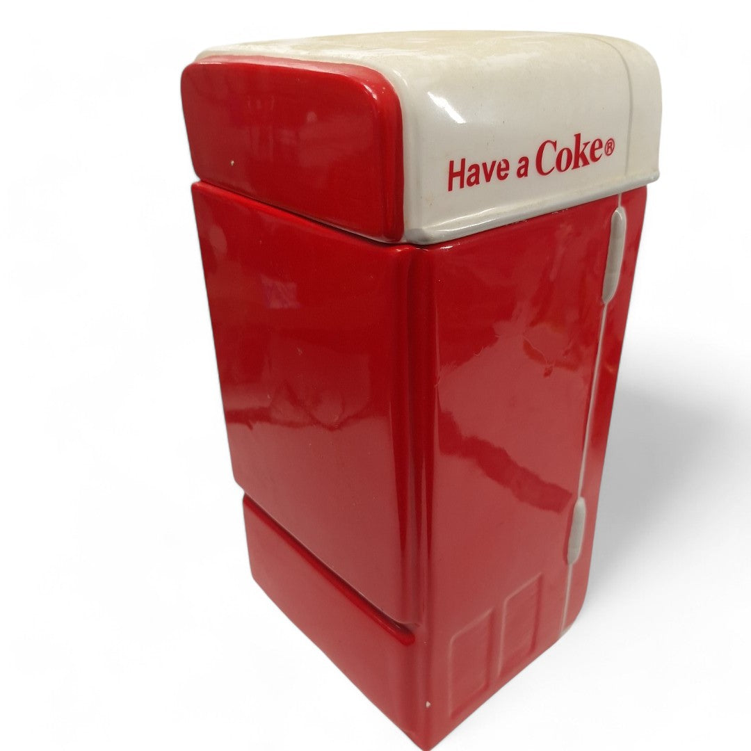 Side image of Coca Cola Cookie Jar