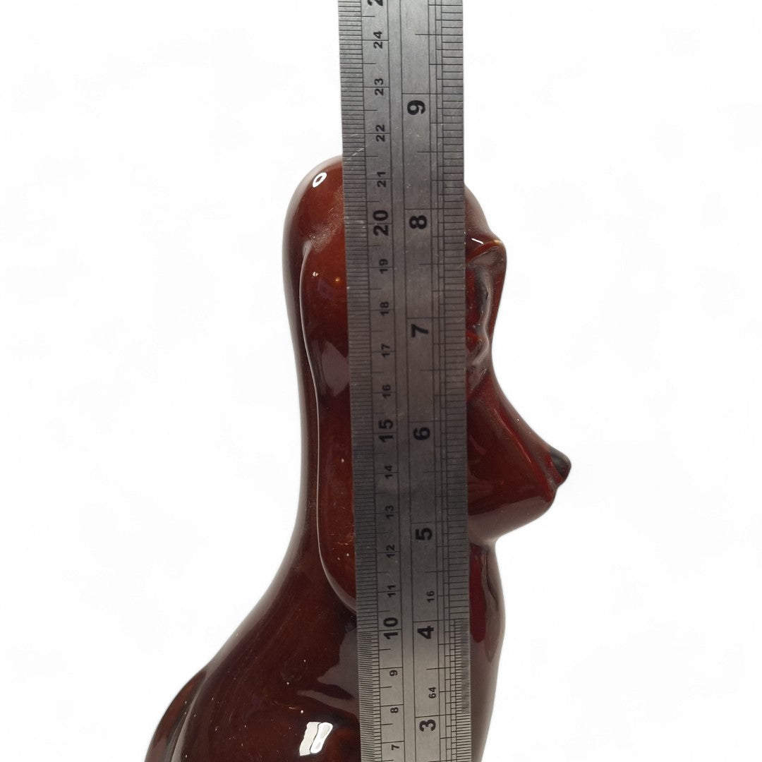 Measurement image of Brown Dog Ornament