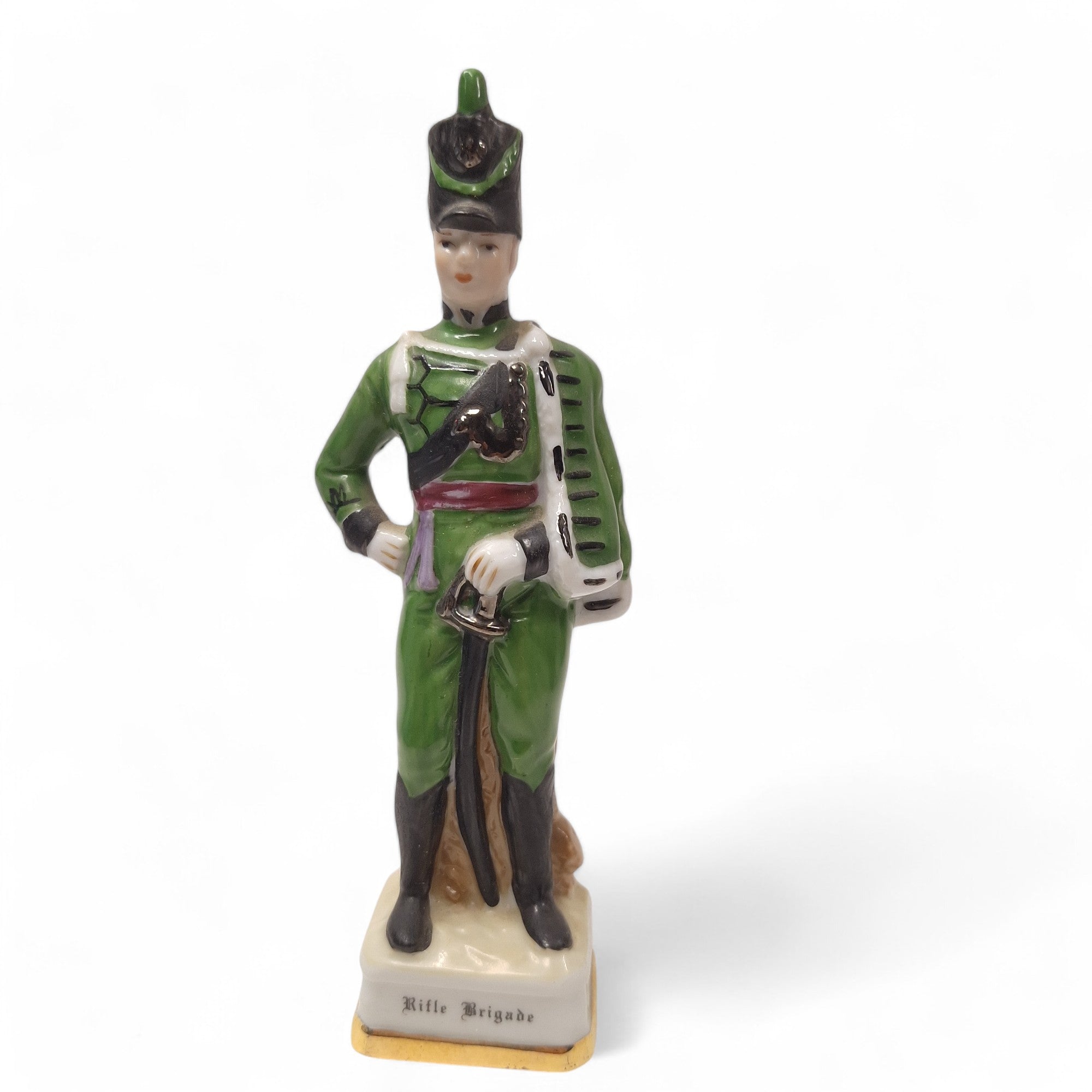 Front image of Rifle Brigade Figurine