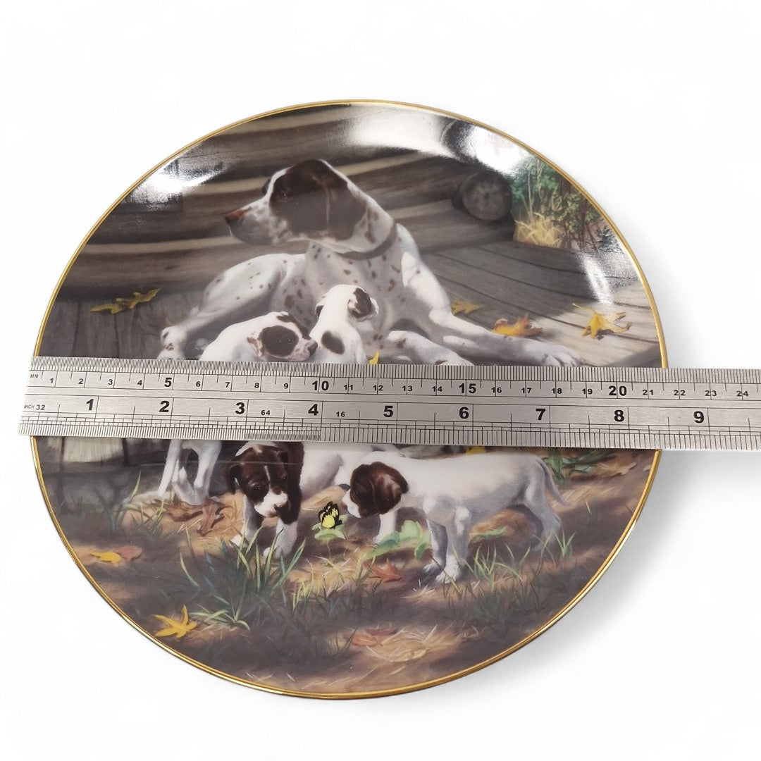 Measurement image of Classic Sporting Dogs Plate