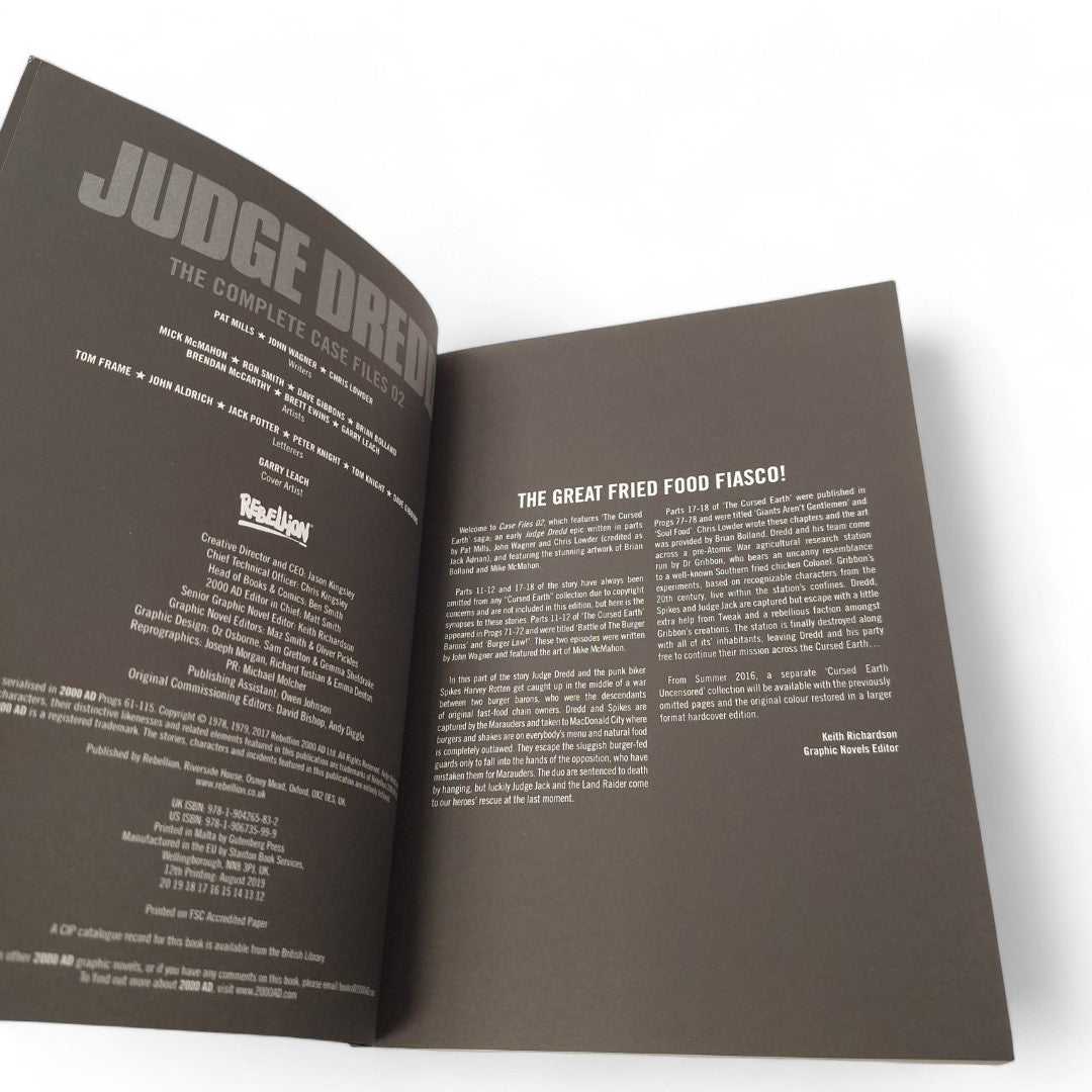 Interior image of Judge Dredd The Complete Case Files