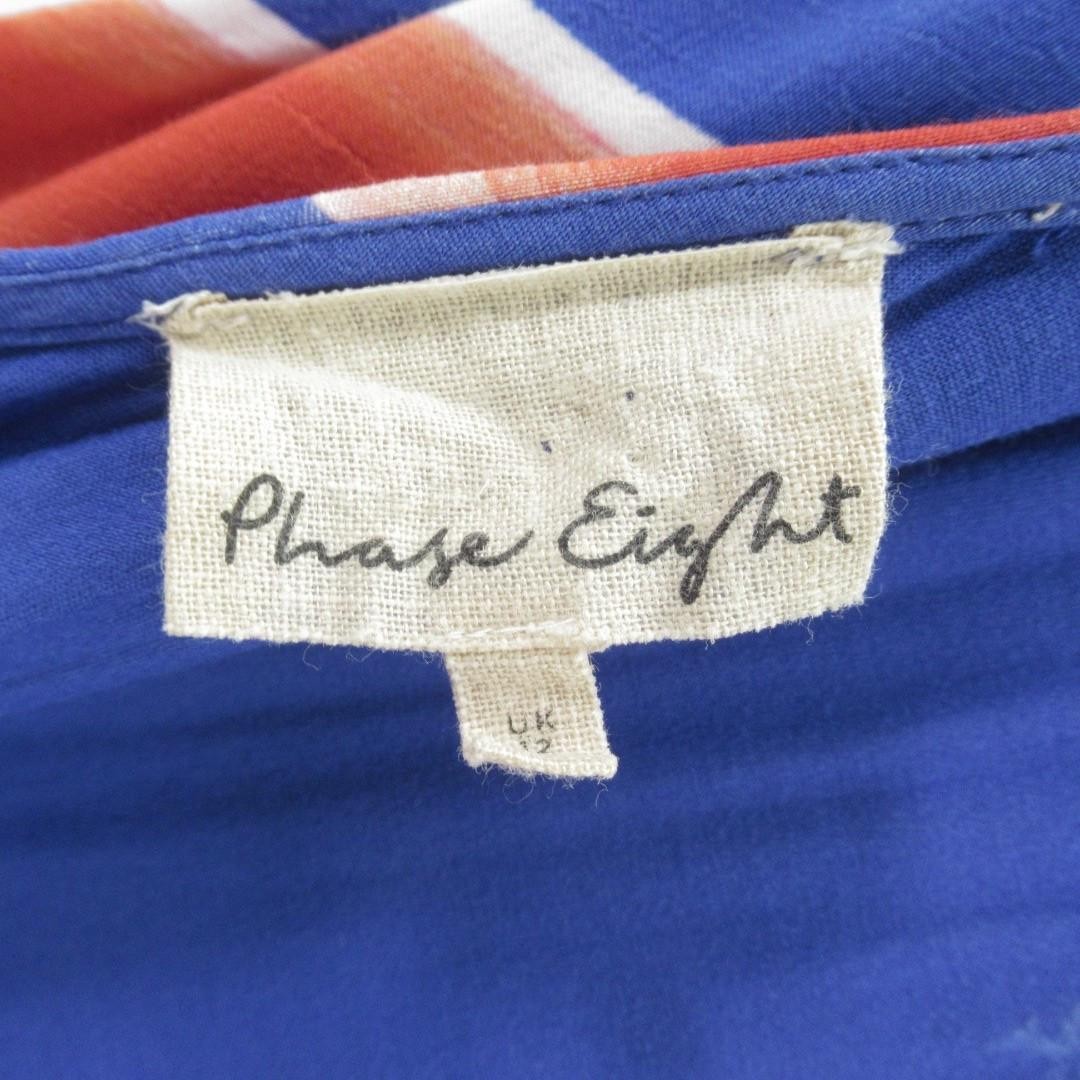 label image for Phase Eight Maxi Dress UK 12 Multicoloured V-Neck Womenswear | Preloved