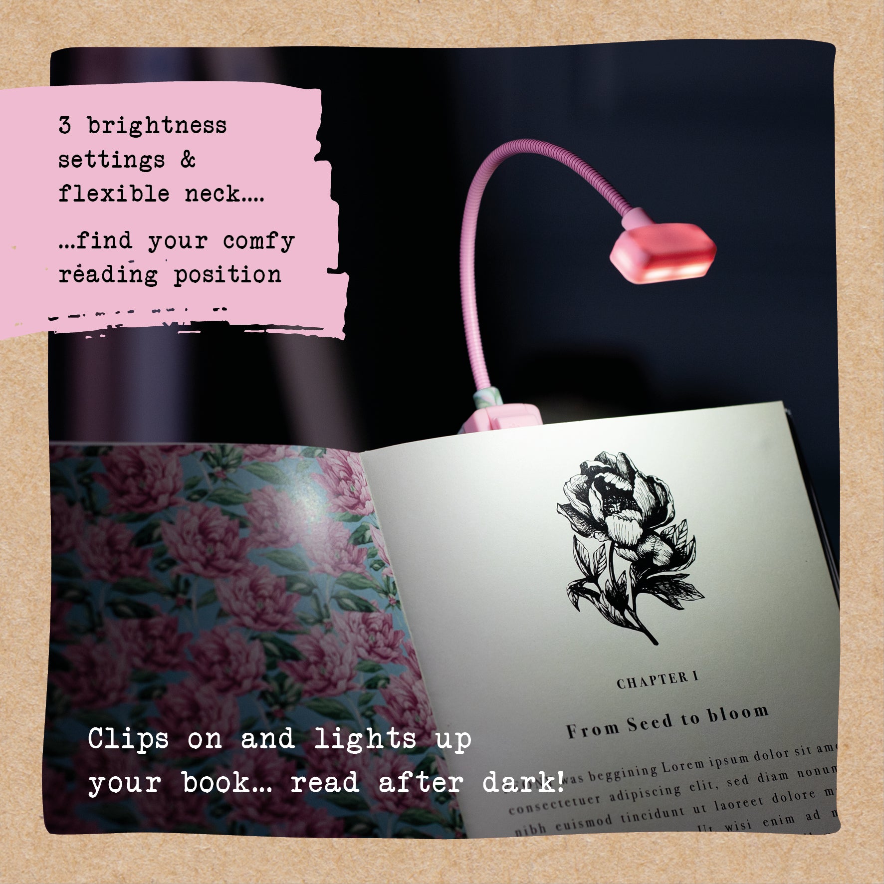 Floral | Reading Light