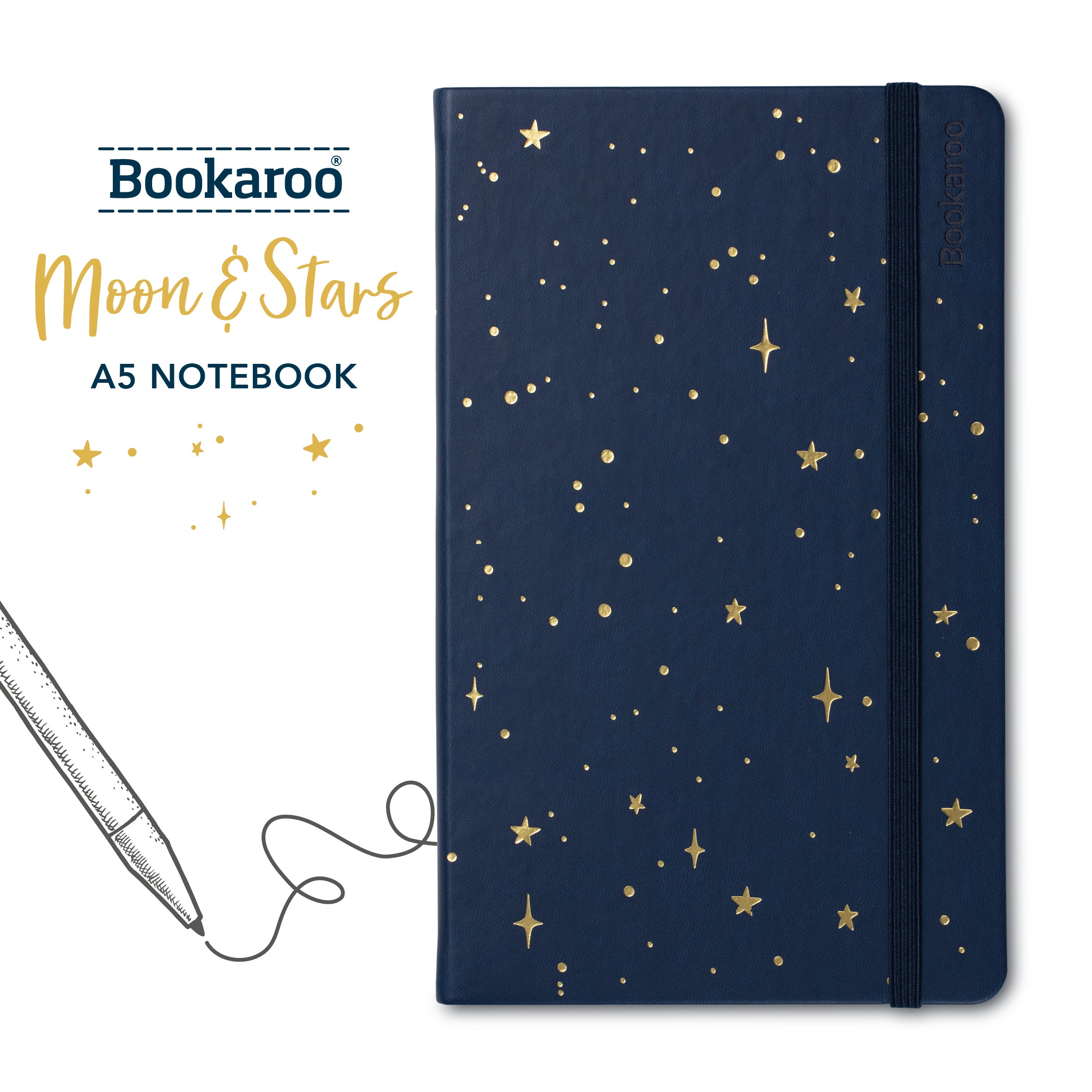 Moon & Stars | A5 Journal