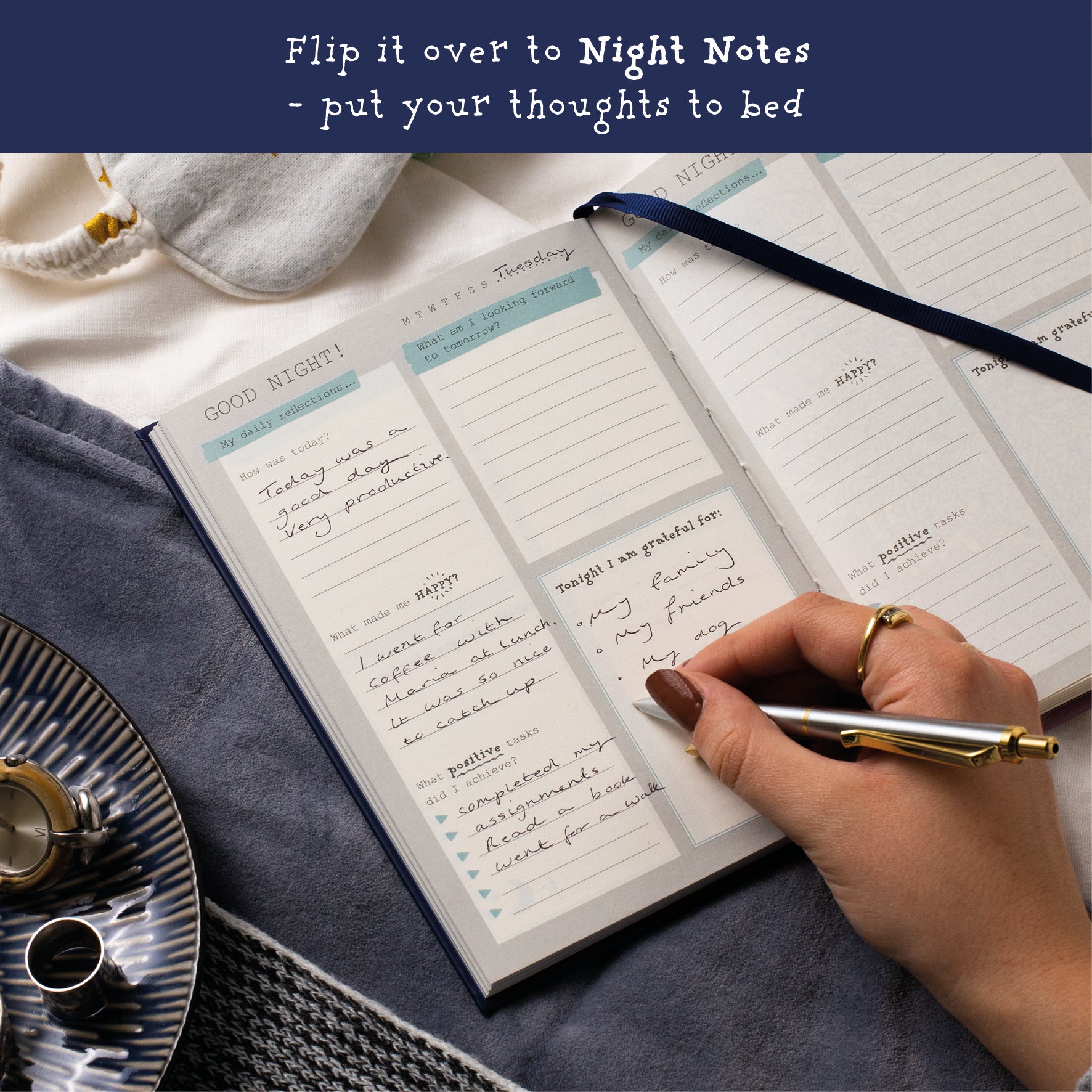 Morning and Night Motivation | A5 Journal