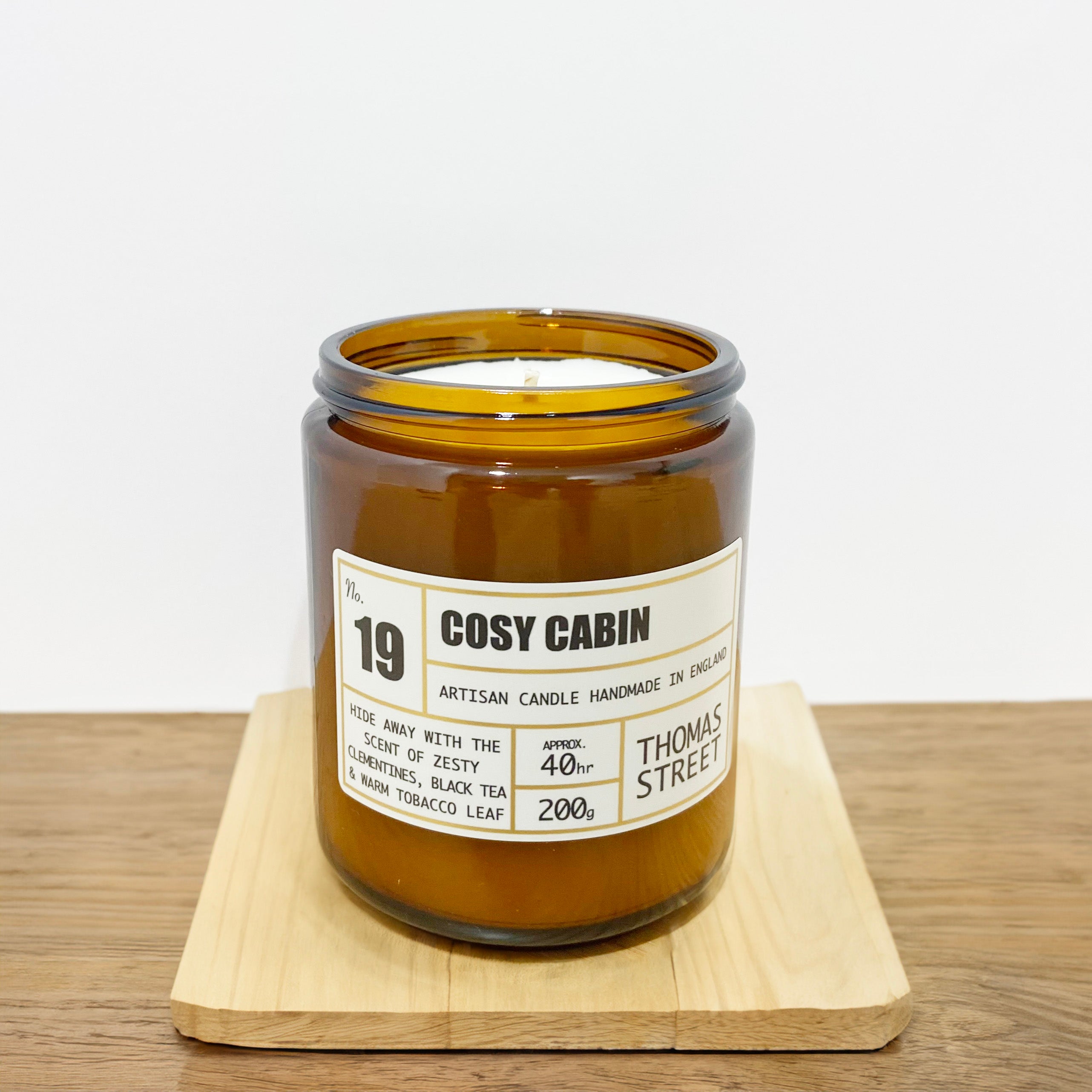 Thomas Street Cosy Cabin Soy Wax Scented Candle