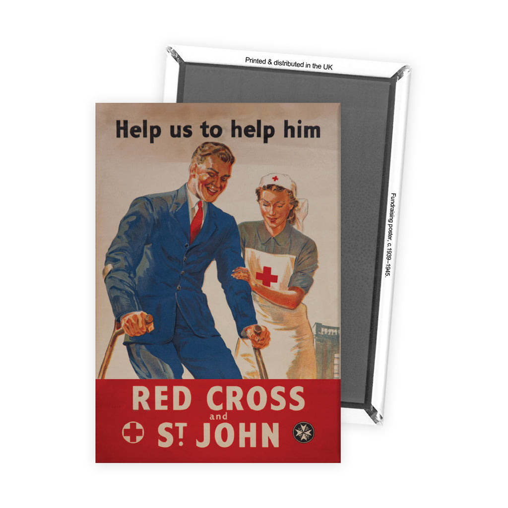 Help us help him Magnet | Heritage Collection