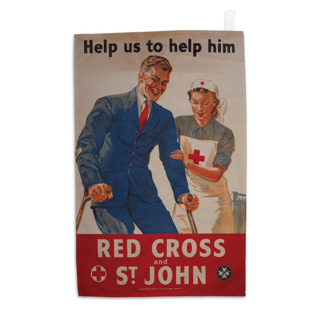 Help us help him Tea towel | Heritage Collection