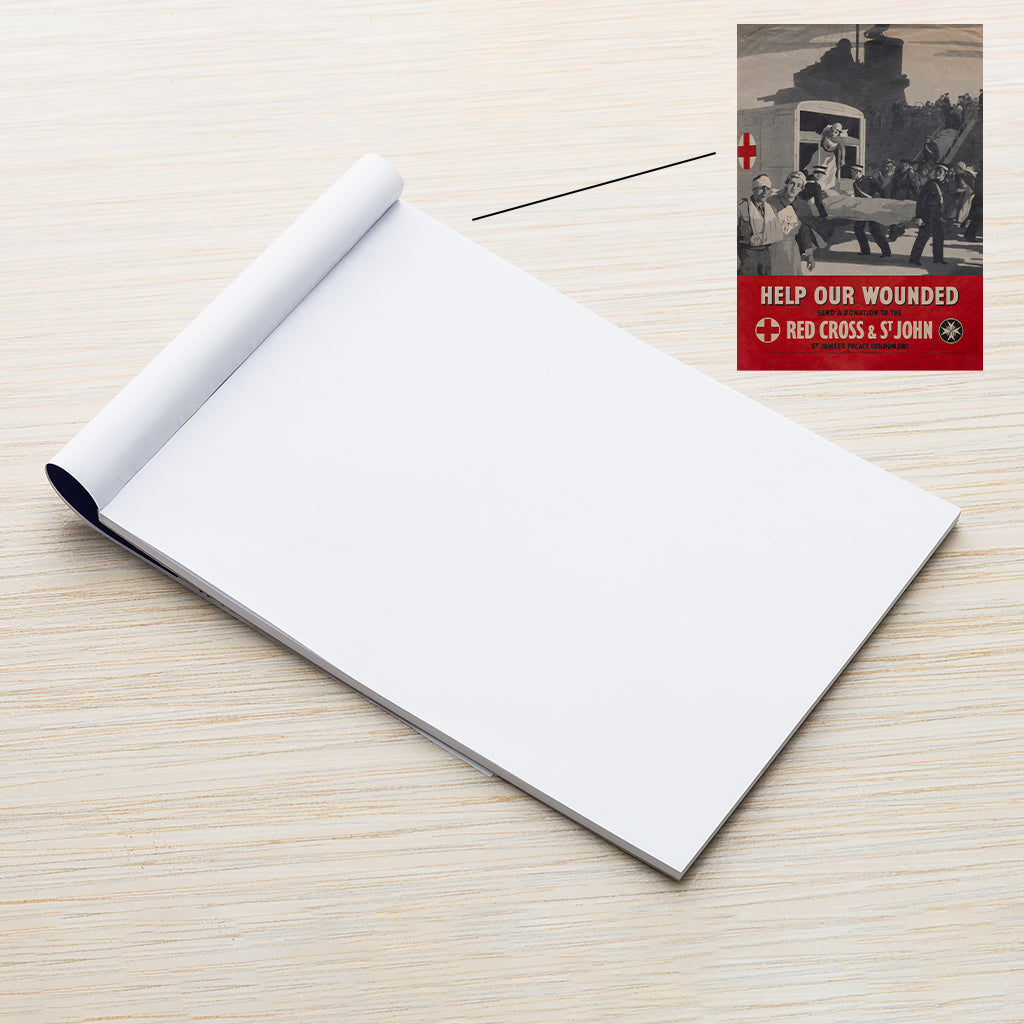 Help our wounded A5 Notebook | Heritage Collection