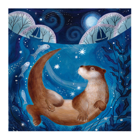 Set of 4 Wildlife illustrated greeting cards | Bex Parkin