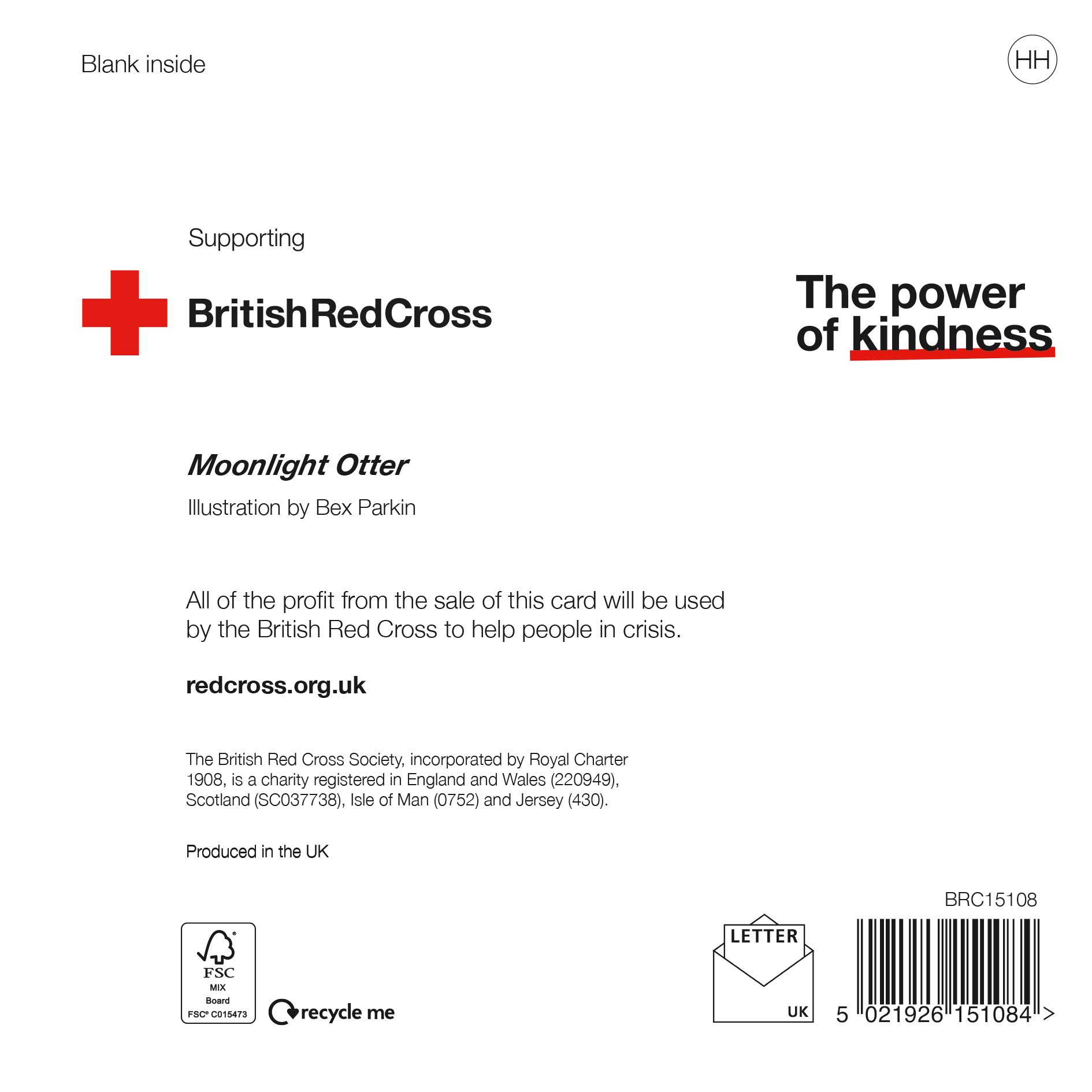 Set of 4 Wildlife illustrated greeting cards | Bex Parkin