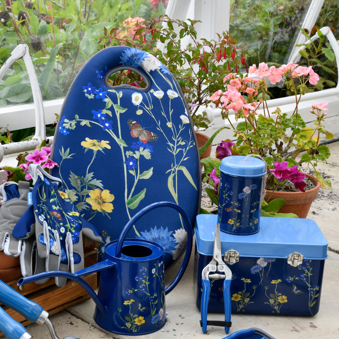 Blue British Meadow | Kneelo® Kneeler