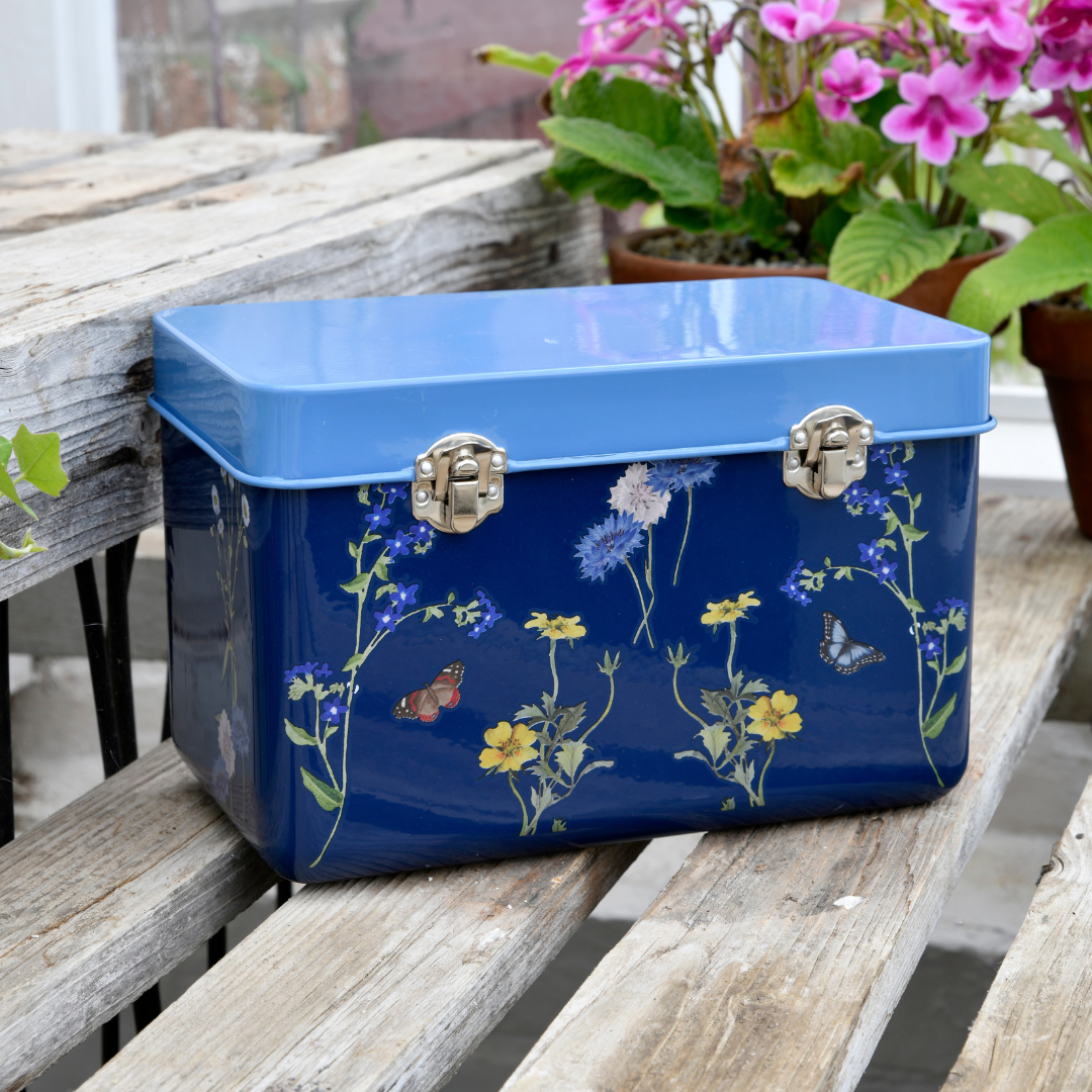 Blue British Meadow| Seed Storage Tin