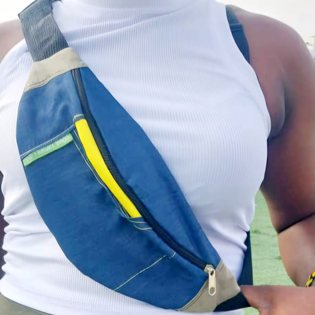 Trashy Bags Africa Recycled Fabric Bum Bag