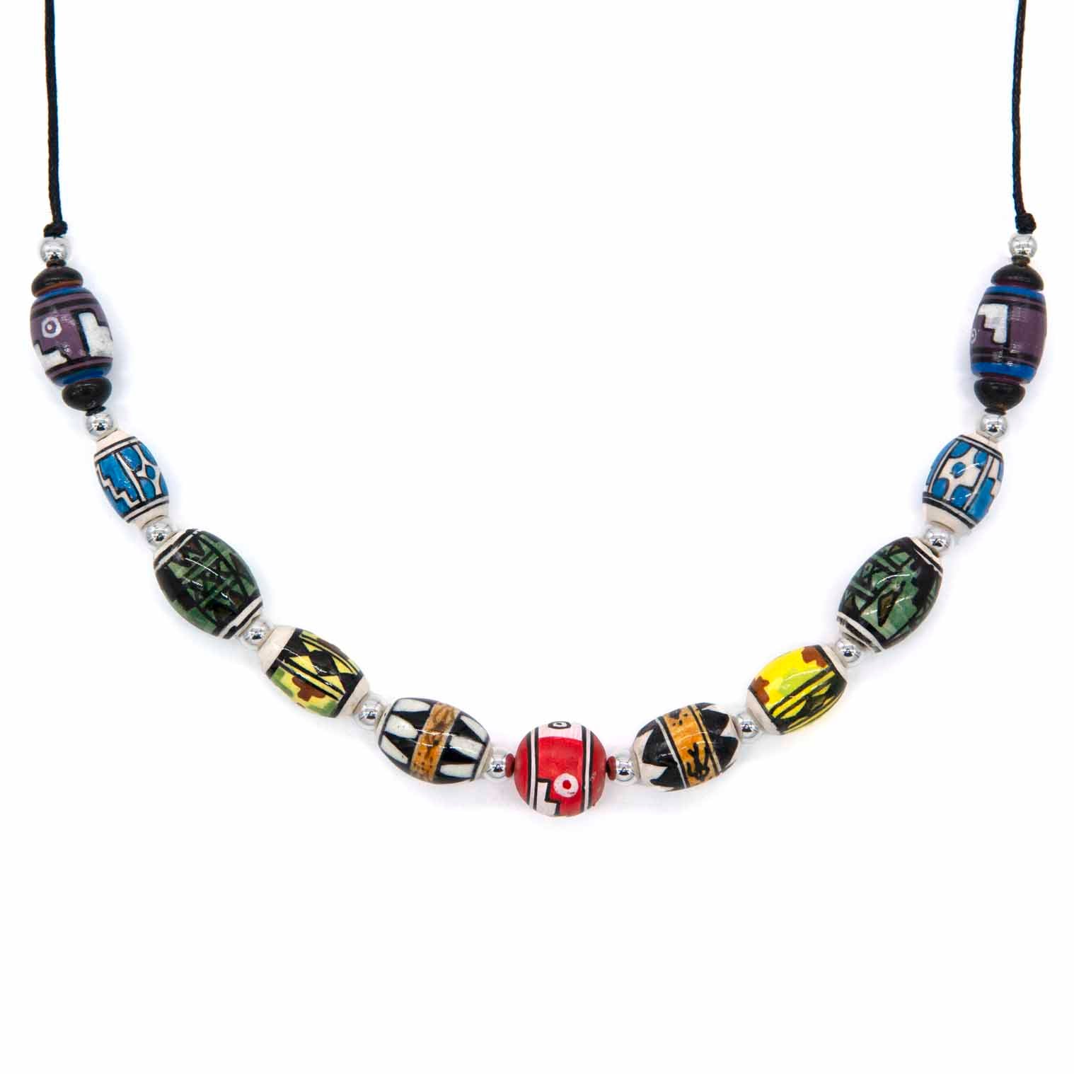 Rainbow | Cusco Bead Necklace