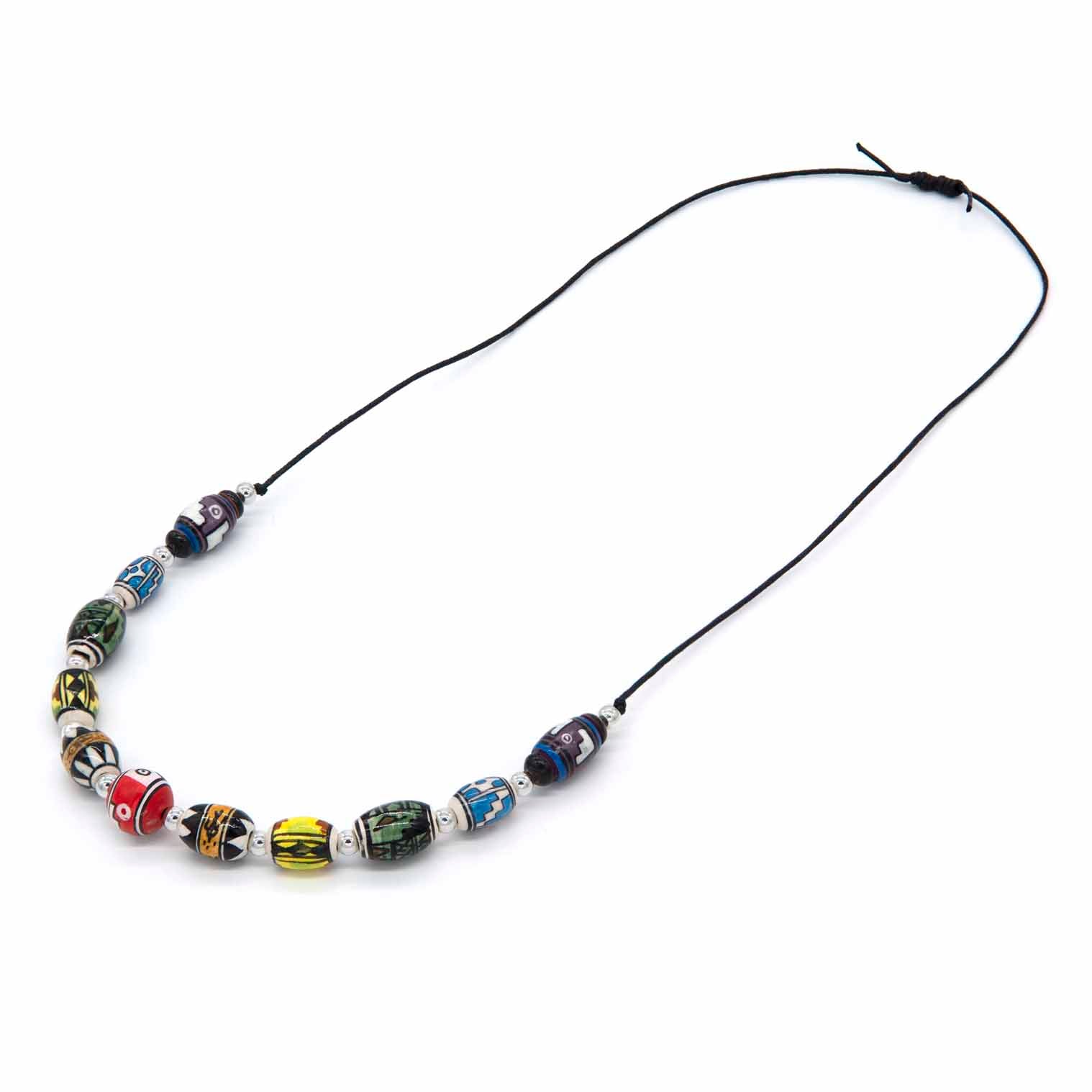 Rainbow | Cusco Bead Necklace