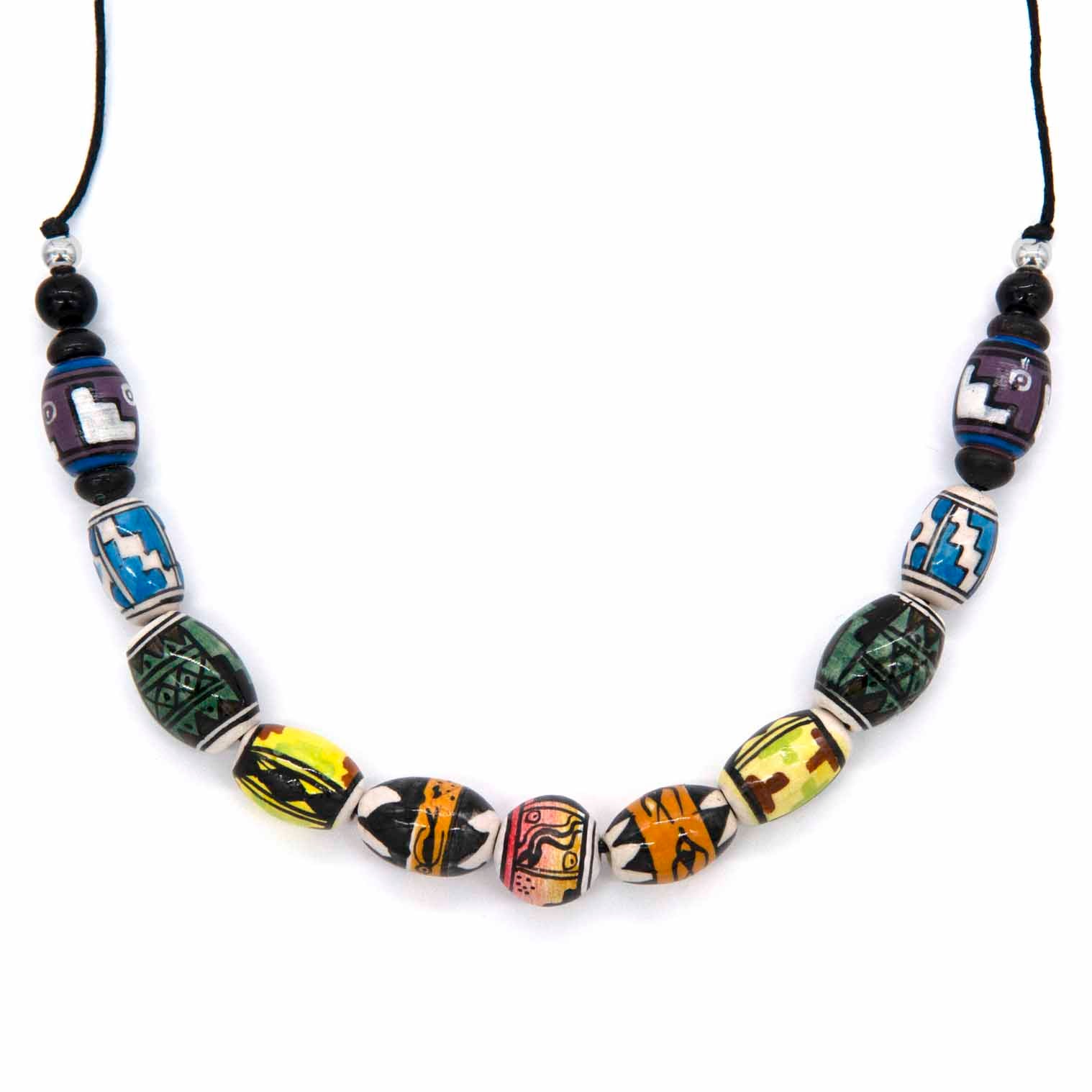 Rainbow | Cusco Bead Necklace