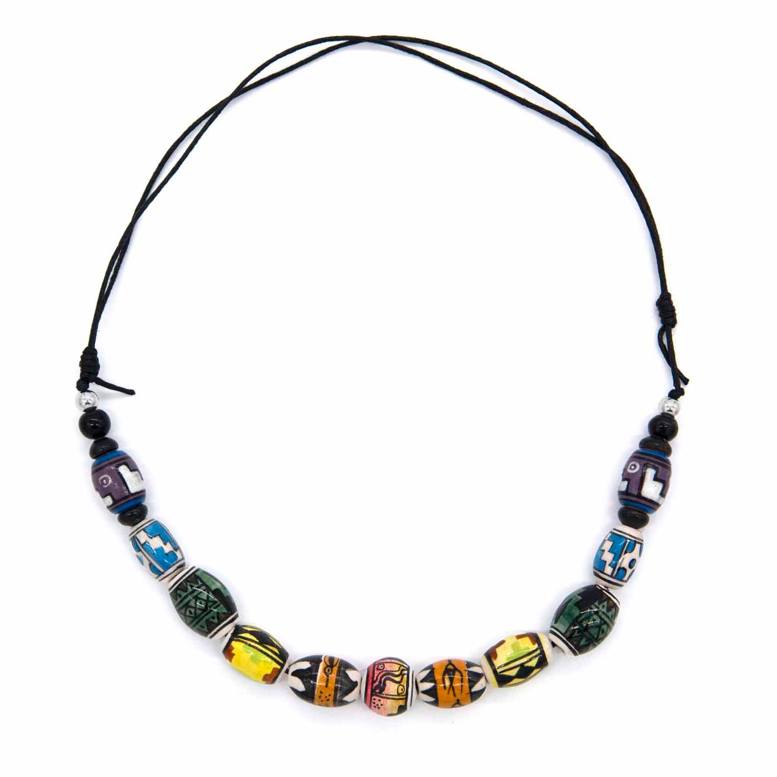 Rainbow | Cusco Bead Necklace