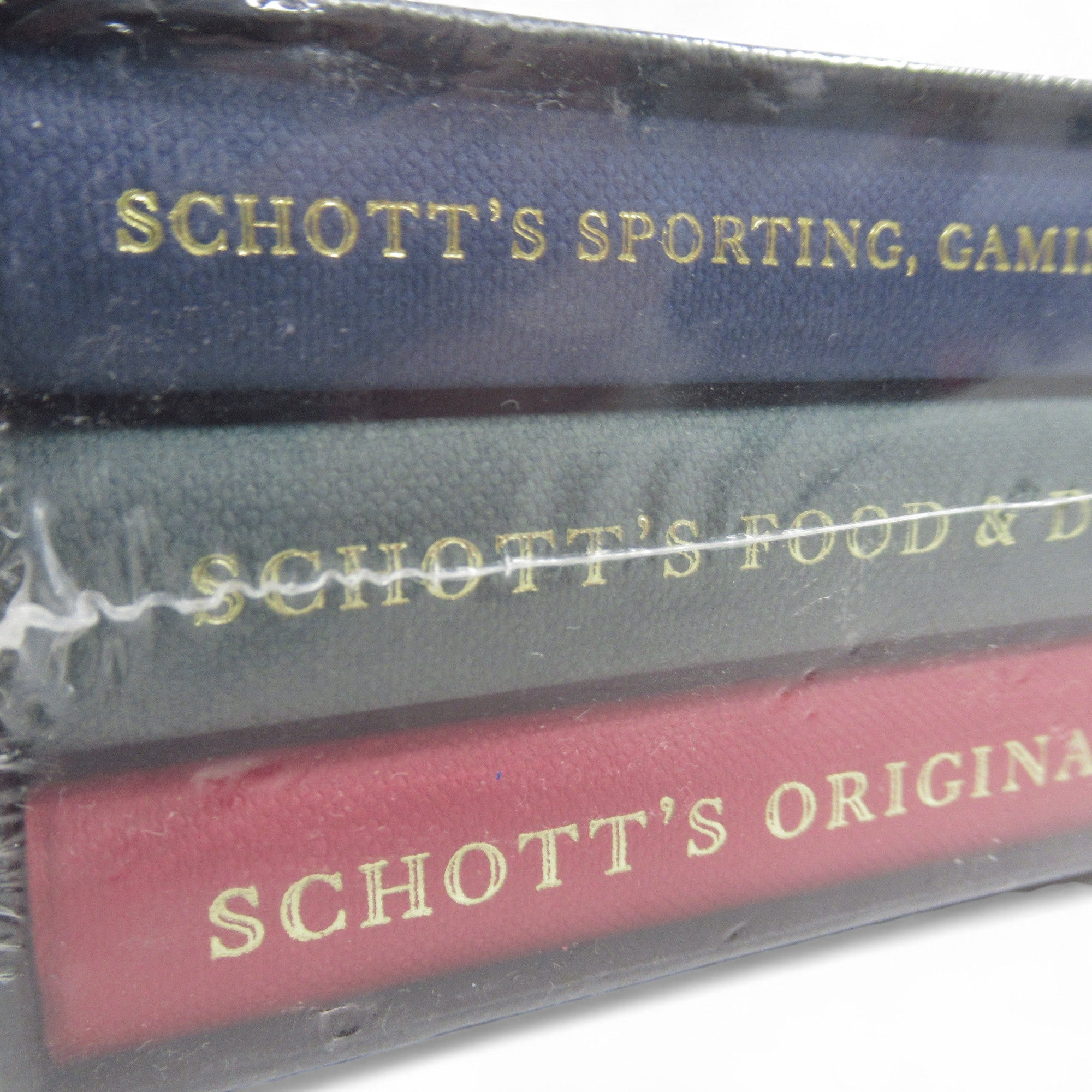 Close up image 2 of Schott's Miscellany Three Book Set Hardcover Bloomsbury
